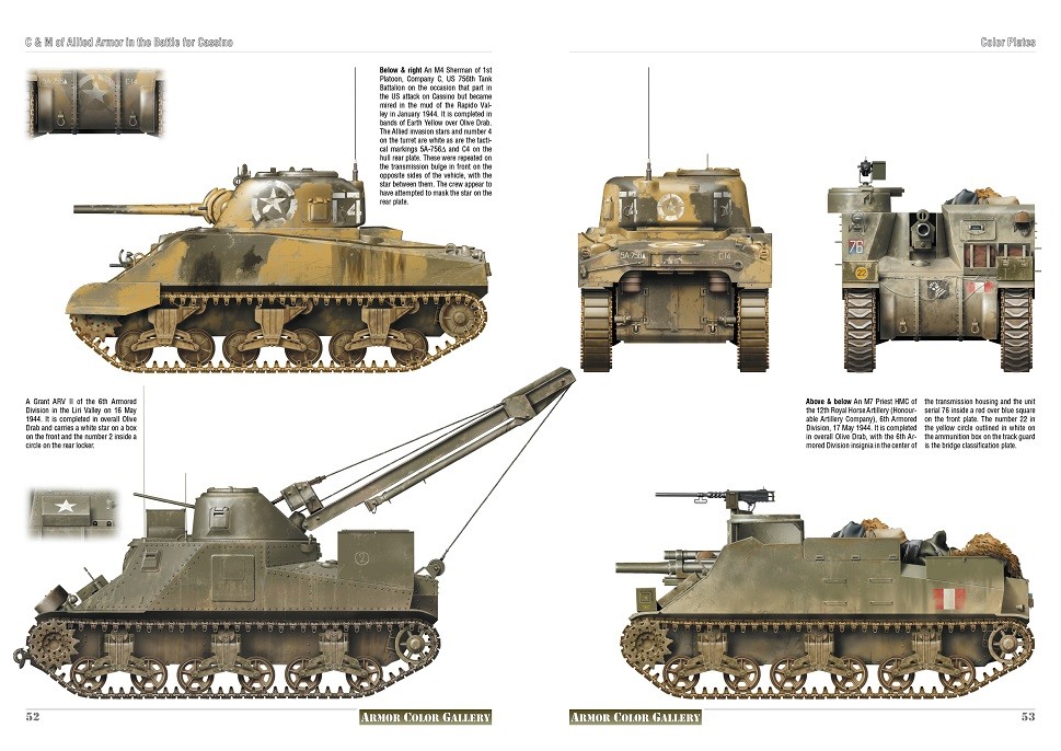 CAMOUFLAGE & MARKINGS OF ALLIED ARMOR IN THE BATTLE FOR CASSINO ...