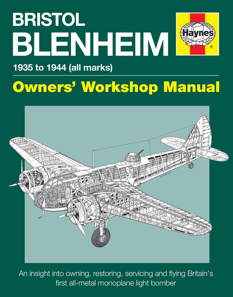 BRISTOL BLENHEIM MANUAL 1935 TO 1944 (ALL MARKS)